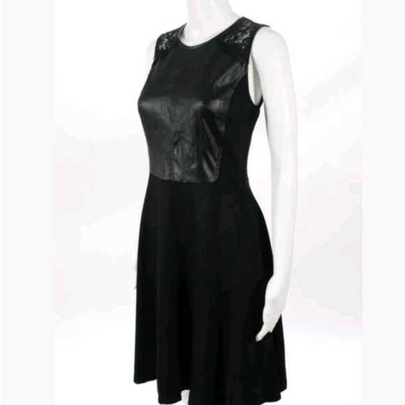 COAST Faux Leather Dress NEW - Picture 2 of 7